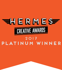 Apple Rock Hermes Platinum Award Badge