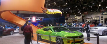 Chevrolet and Hot Wheels make a lasting impression at SEMA 2011.