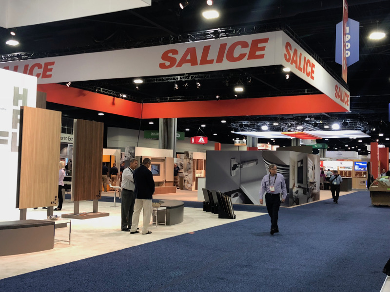 Salice Live On The Trade Show Floor