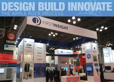 The Apple Rock Trade Show Booth Display and Branded Space Design Process Image